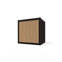 Maison préfabriquée en conteneur de 10 pieds 20 pieds pour jardin bureau chambre mini entrepôt de couchage hôtel mobile-immeuble de bureaux polyvalent