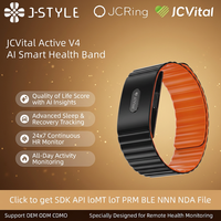 Pulsera Inteligente JCVital V4 SDK APL OEM ODM con Monitor de Recuperación y Análisis del Sueño, Pulsera de Actividad Física OEM con Modos Multideportivos