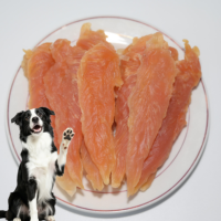 Friandises pour chiens : Bâtonnets de poulet séché, grande capacité, pack familial, multi-chiens, économique, sain et nutritif, récompenses quotidiennes