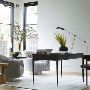 Silla de lujo minimalista estilo crema WBERT-Silla individual ligera para sala de estar, balcón, dormitorio o uso informal en red - Product Image 4