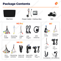 MEKEDE-Reproductor multimedia para coche M7 7870, Android, pantalla QLED, 12 + 256G, navegación GPS, AM, para Skoda Superb 2008-2015