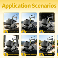 Compacteur à plaque vibrante en fonte KUNTAI Honda TC-90 pour la construction de routes commerciales