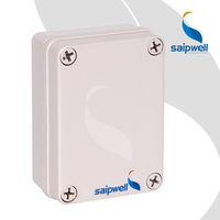 SAIPWELL DS-AG-0811-S 80*110*45 boîte étanche en plastique boîte de commutateur de démarrage/arrêt boîtier PCB personnalisé boîtier électrique CE ROHS