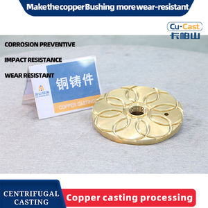 Grande douille en bronze résistante de machines usinant l'alliage de cuivre amélioré de résistance à l'usure - Product Image 2