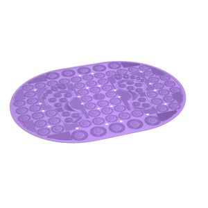 Anti Slip Silicone Foot <b>Massage</b> <b>Mat</b> Plantar Acupoint Pad Textured Bump Surface for Bathroom Shower Floor Foot Relaxation Home - Product Image 2