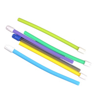 Soins bucco-dentaires Odontologia Embout d'aspiration dentaire jetable à faible volume Éjecteur de salive dentaire Tube d'aspiration