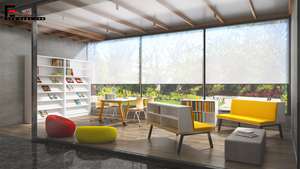 Estantería de Biblioteca de Doble Cara, Moderna, Estable, de Madera, para Escuelas y Universidades, Estilo Nuevo - Product Image 6