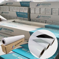 Matériel pour affiches, vinyle imprimable auto-adhésif pour impression, 80 microns, 120g, colle blanche