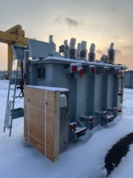 Transformateur immergé dans l'huile SZ20-10000/35 triphasé 50Hz à enroulement en cuivre, norme IEC60076, trois enroulements, refroidissement ONAN pour