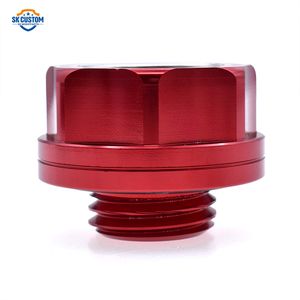 Couvre-<span class=keywords><strong>bouchon</strong></span> de réservoir de carburant et filtre à huile moteur en aluminium avec <span class=keywords><strong>jauge</strong></span> de température pour Honda Toyota Nissan - Product Image 6
