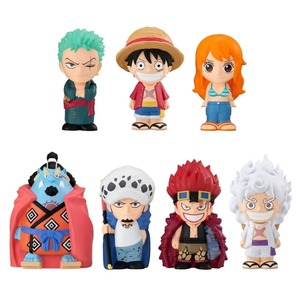 10 pz/set Bandai un pezzo Luffy Zoro morbido vinile Mini figura da collezione Pvc espositore regalo in edizione limitata <span class=keywords><strong>Chopper</strong></span> - Product Image 2