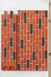 กระเบื้องเทียมแผงอิฐ PU ติดตั้งง่ายทนฝนและแดดสำหรับวิลล่าสวนในการแข่งขันขายส่ง<span class=keywords><strong>ราคา</strong></span>ออกใหม่ - Product Image 5