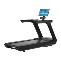 Tapis roulant commercial pour salle de sport, tapis roulant électrique robuste, moteur AC 3.0HP, capacité de 150 kg avec inclinaison automatique