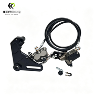 Kit de frein arrière pour moto KOTORQ pour YOZMA IN10 Pro Ultra Bee, frein hydraulique, support CNC, pièces de mise à niveau