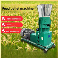 Granulateur électrique triphasé et monophasé haute productivité pour la fabrication de granulés d'aliments pour bovins et ovins (70 kg)