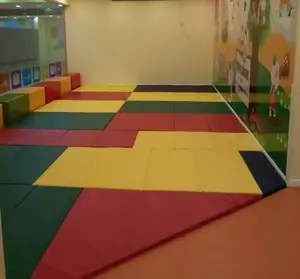 Offre Spéciale Logo personnalisé haute densité doux enfants adultes pliant tapis de gymnastique de gymnastique