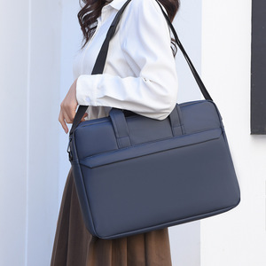 Bolso Bandolera Impermeable de Nailon para Portátil, Maletín de Negocios, Duradero, Portátil, Resistente a Impactos, para Hombres y Mujeres, para Portátiles de 15.6 Pulgadas - Product Image 6