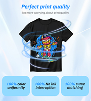 Ingani Imprimante numérique automatique 13 pouces A3 30cm I1600 DTF Machine d'impression par transfert de chaleur pour t-shirt pour les petites entreprises