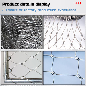 Sus316 dây thép không gỉ dệt dây lưới Thả Lưới an toàn cho đèn pha biển/lưu giữ thứ cấp/loa - Product Image 6