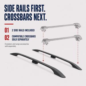 Ford Transit Courier <b>Aluminum</b> Roof Rack Rails and Cross Bars 2023+ <b>Luggage</b> Cargo Carrier Custom Fit - Product Image 6