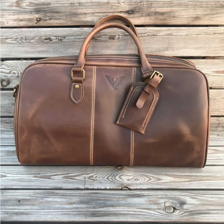 designer travel bag men's Vegan Leather Duffel Weekender Carry on Overnight Bag Sports Duffel bag For men and Women HB-21 (Black) Easily carry it on your shoulder or in your hands with the adjustable shoulder strap and sturdy carry handles Travel Bag Fashion Man Designer