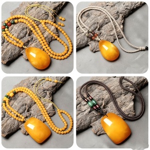 LANGYUE Ciondoli in <span class=keywords><strong>Ambra</strong></span> <span class=keywords><strong>Naturale</strong></span> all'Ingrosso 10mm 15-50 Grammi Qualità Perfetta per Creazione di Gioielli - Product Image 3