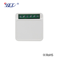 YET478WTR 90-240V Receptor de Interruptor Wifi de 2 Canales con App Tuya, Receptor RF433, Control Remoto Inteligente para Controlador de Puerta