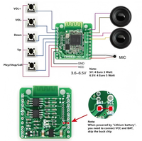 Module récepteur audio Bluetooth CSR8635 avec haut-parleur 2x5W pour appels, carte amplificateur de puissance Bluetooth 4.0 et 4.1, carte de réception