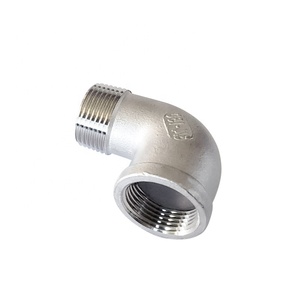 Adaptador De Roscas Acero Inoxidable G 1/2" Hembra A NPT 1/2" Macho | Convertidor BSP A NPT Para Tuberías