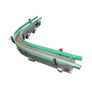 Içecek eğri slat bant konveyör - Product Image 1