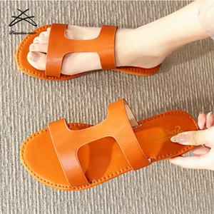 Nuove pantofole di design alla moda vendita calda pantofole sexy stile <span class=keywords><strong>H</strong></span> per sandali moda donna - Product Image 2