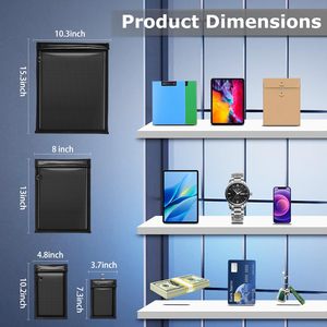 Bolsas Faraday para Teléfonos, Bloqueador de Señales RFID, Bolsa Ignífuga, Impermeable, a Prueba de EMP, Bolsa Oscura para Bloquear la Señal del Teléfono Celular - Product Image 3