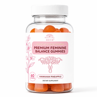 Gummies Probiotiques Équilibre Hormonal Femme OEM Lactobacillus Bifidobacterium Vitamine C Marque Privée
