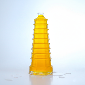 Venta Directa de Fábrica de Botellas de Vidrio Personalizadas de 500ml, 550ml, 600ml para Bebidas, Cerveza y Licores - Product Image 1