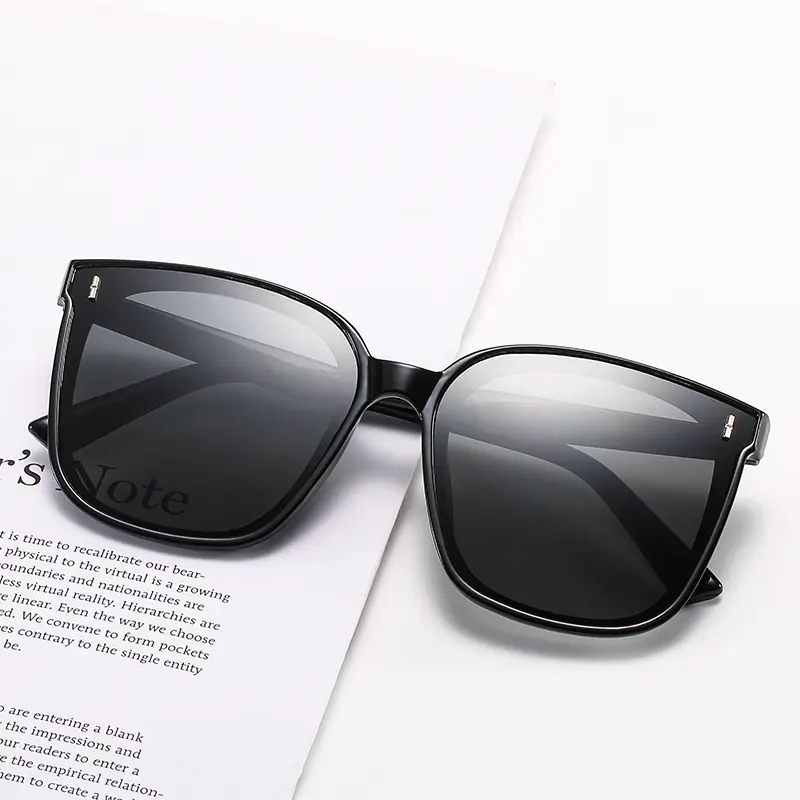 Новинка gm Модные солнцезащитные очки взрывобезопасная Корейская версия lycopene Yan солнцезащитные очки тренд Джокер коробка уличные очки для вождения