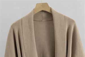 Vente en gros d'ensembles de vêtements d'<span class=keywords><strong>hiver</strong></span> personnalisés pour filles, pulls en tricot décontractés et pantalons, ensembles de 2 pièces pour femmes, cardigan à lacets - Product Image 6