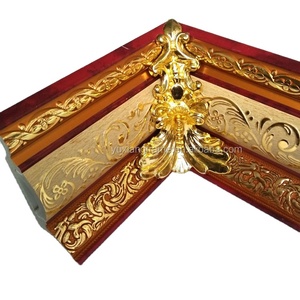 Esquina Decorativa Dorada para Molduras <span class=keywords><strong>de</strong></span> Cornisa en Irak - Product Image 1