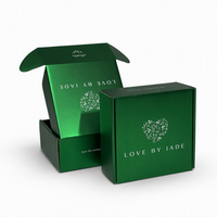 Boîte d'emballage en carton ondulé personnalisée OEM, nouvelle arrivée, couleur personnalisée, boîte cadeau, boîte à bijoux, ensemble de boîtes d'expédition