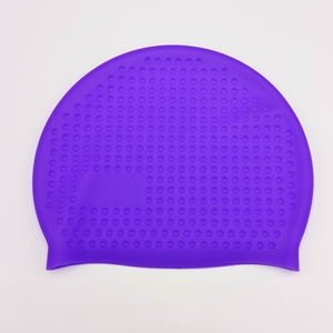 En stock, bonnet de bain en silicone, logo personnalisé, bonnet de bain imperméable, bonnet à bulles pour les sports nautiques - Product Image 5