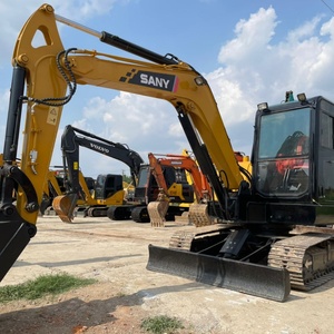 Miniexcavadora Sany SY60 usada de 6 toneladas con componentes de motor y bomba originales, excavadora de cadenas usada para uso doméstico en stock - Product Image 2