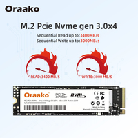ORAAKO M2 NVMe M.2 SATA SSD eksternal 240GB 120GB 480GB 512GB 256GB 1TB 2230 untuk Laptop atau Desktop