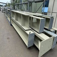 Entrepôt préfabriqué à ossature métallique à grande portée, assemblage rapide, galvanisation à chaud, bâtiment métallique pour stockage logistique industriel