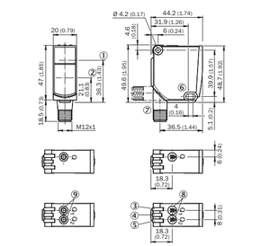 Capteurs optiques à temps de vol SICK WTT12L-B2541 1072610 originaux, les plus vendus, garantie 1 an, pour usage industriel, capteurs optiques économiques - Product Image 5
