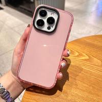 Coque pour iPhone 16 Pro Max, TPU, antichoc, transparente, peinte aux UV, compatible avec iPhone 15, 14, 13, 12, 11 Pro Max