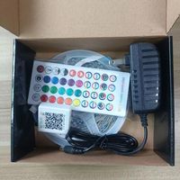10m 32.8ft 12V 5050 Leds RGB Musique Smart Led Bande Lumière LED Décor Lumière pour Chambre TV Rétro-Éclairage