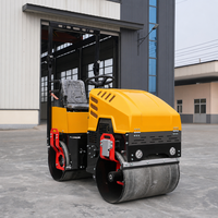 Compacteur routier statique certifié CE EPA, 5 tonnes, 4x4, facile d'entretien pour le nivellement des chaussées