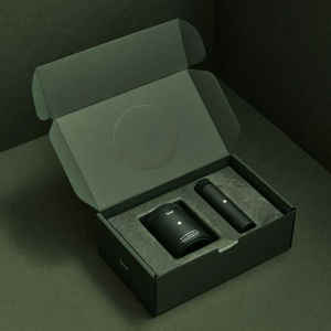 Cajas Rígidas de Cartón Verde Reciclado <span class=keywords><strong>para</strong></span> Envío Postal, Personalizadas por el Fabricante OEM, con Cierre Magnético <span class=keywords><strong>para</strong></span> Productos de Cuidado de la Piel y Sueros - Product Image 3