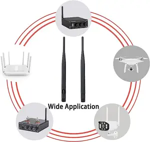 2400-2500/5150-5850MHz Wifi yönlendirici alıcı anten 5dBi SMA erkek Dual Band yönlendirici WiFi anten