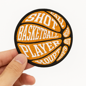 Patch brodé personnalisé thermocollant pour maillot de sport 2026, style tissu, paillettes, sequins, chenille, pour football, basketball, rugby, jour de match - Product Image 4