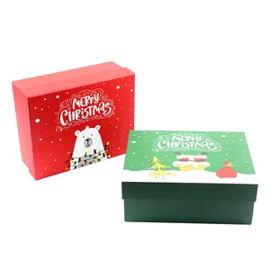 Wholesale Customized Easter Set Holiday Gift Boxes Cardboard Christmas Packaging Gift Boxes